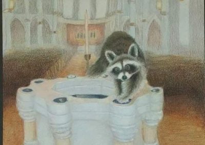 Baptismal Raccoon